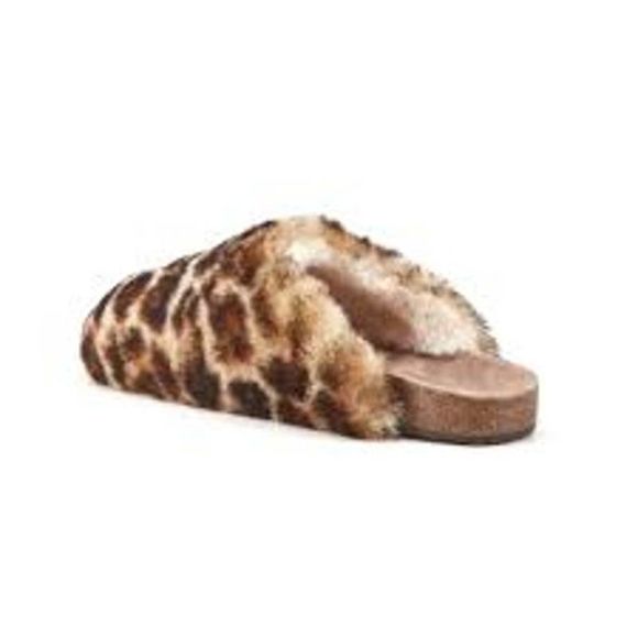 DREAMER LEOPARD super-fluff shearling slipper size US 9 = 40 EU - Picture 2 of 5
